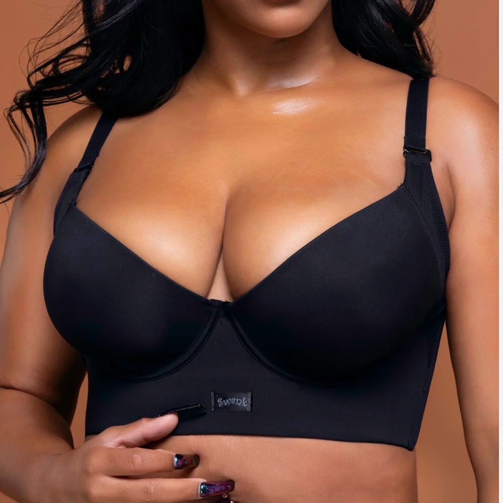 SWANK Black Molded Cup Bra